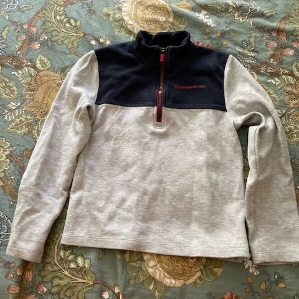 Vineyard Vines boys quarter-zip sweatshirt
